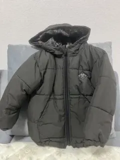 F.O.KIDS 110 キッズジャンパー　リバーシブル　ブラック×迷彩