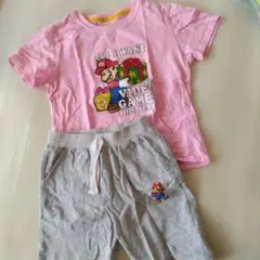 キッズ　パジャマセット　130　スーパーマリオ パジャマ