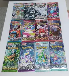 ポケモンカードゲーム　未開封パック 12パック
