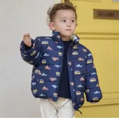 新品未使用　petit main 撥水加工　吸収発熱　中綿ブルゾン　コート