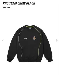 トップス pro team crew black PALCE skateboards 2025年最新】Palace Skateboards メンズ トレーナー・スウェットの人気