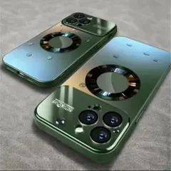 高耐久‼️ iPhone16 Pro 専用保護ケース　グリーン　カメラレンズ保護
