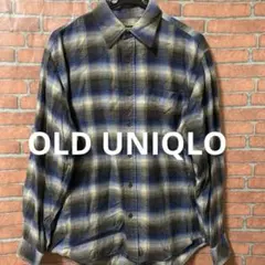 OLD UNIQLO ネルシャツ