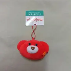 mojojojo フェイスポーチ BC マスコット 赤 ミニポーチ ①