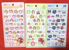 【正規品】たまごっち ボンボンドロップシール 3シートセット