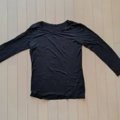 UNIQLO HEATTECH ブラック 長袖 Lサイズ