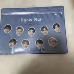 Snow Man A4クリアポーチ