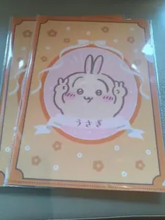 ちいかわ うさぎ A4クリアファイル 2枚セット