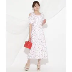 WILLSELECTION ジュイフラワーフリルワンピース PNKのサムネイル
