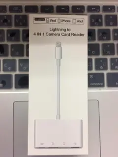 Lightning SDカードカメラリーダー iPhone iPad専用
