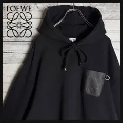 【超人気・美品】LOEWEロエベ/パーカー/レザーアナグラムロゴ/切替し/XL 楽天市場】LOEWE ロエベ パーカー H526Y25X02 メンズ アナグラム