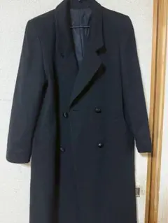 vintage 80s カシミヤ100% ダブル ロングコート マキシ丈コート vintage 80s カシミヤ100% ダブル ロングコート マキシ丈コート