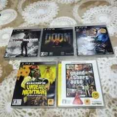 PS3 ゲームソフト 4本セット