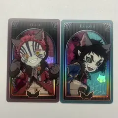鬼滅の刃 猗窩座＆獪岳 カードセット