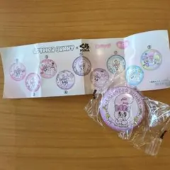くら寿司　EASTER　BUNNY　ラベンダーバニー 缶バッジ　びっくらポン