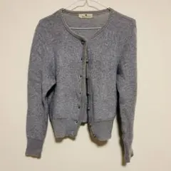 るんびに／ヴィンテージ ニットカーディガン レトロ 日本製 90s【Mサイズ】