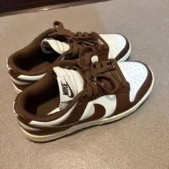 Nike ダンク スニーカー ブラウン/ホワイト　23.5cm