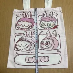 ラブブ キャラクター トートバッグ30x33cm 海外製品