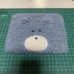 ナイスクラップ まめくまアクスタケース 青