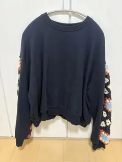 niko and ... ネイビー トレーナー