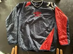 Umbro ウィンドブレーカー ネイビー/レッド