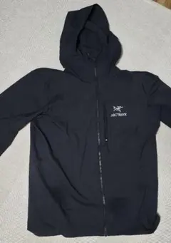 美品 アークテリクス スコーミッシュフーディー ナイロンジャケット 黒