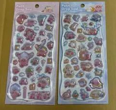 【匿名配送】カービィ プチドロップシール 2シートセット