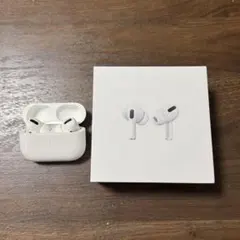 【ジャンク】AirPods Pro MWP22J/A ホワイトノイズ大 箱付き