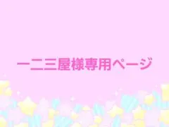 一二三屋様専用ページ