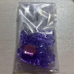 サンリオ　キラキラペンダント　ポムポムプリン 紫