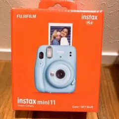 FUJIFILM instax mini 11 スカイブルー 本体