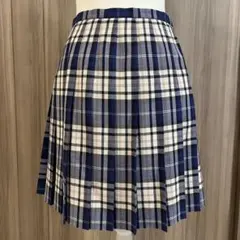 EASTBOY チェック柄プリーツスカート 11号