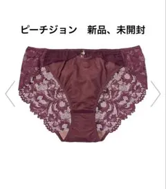 PEACH JOHN いつでもジャストショーツコンフォートシック ボルドー　M