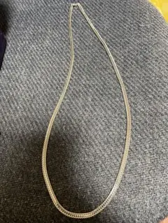 シルバー 編み込み ネックレス