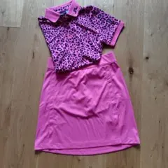 J.LINDEBERG ゴルフウェア 上下セット ピンク　新品未使用のサムネイル
