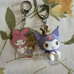マイメロディ クロミ 宇佐美コラボキーホルダー
