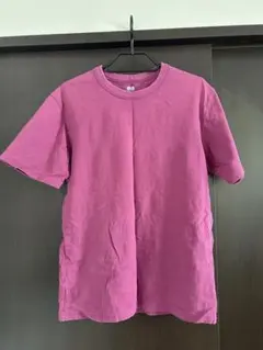 【美品】UNIQLO U Tシャツ　パープル