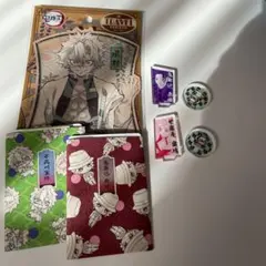 鬼滅の刃 シール、ミニアクリルスタンド