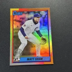 Matt Shaw 2025 Topps Update 35th ルーキーカード