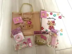 日焼けキティ　ダイソー、キャンドゥ、セリア、６点セット