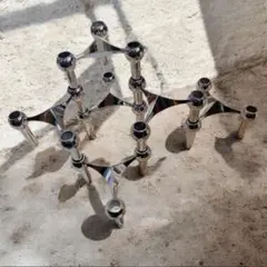 jacks jax ミッドセンチュリー オブジェ　クローム　スペースエイジ 8*1様 jacks jax ミッドセンチュリー オブジェ クローム スペースエ