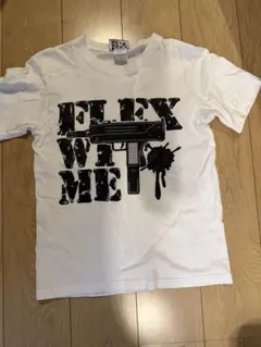 flexwitme Tシャツ　白　yoko swag