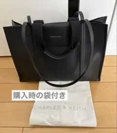 チャールズアンドキース シャリア ラージダブルハンドルトートバッグ 2wayのサムネイル