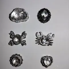 天然石　水晶パーツ