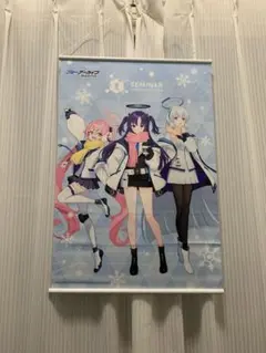 ブルーアーカイブ 額装イラスト「夢が残した足跡」(箔加工アート
