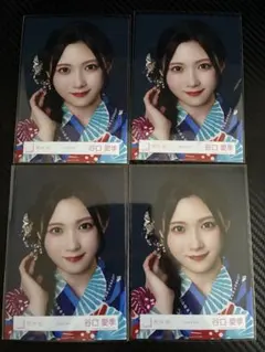 櫻坂46 谷口愛季 2026浴衣 生写真 ヨリ 4枚のサムネイル