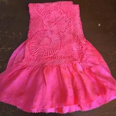 正絹　絞り　帯揚げ　b4　成人式　卒業式　訪問着　振袖　留袖　結婚式　謝恩会