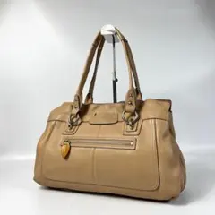 RONDOetCARREレザー ハンドバッグ タッセル付き - メルカリ