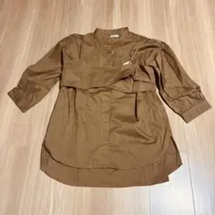 しまむら mysa closet カラーブラウス クロスビスチェ