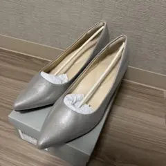 VIVIAN ヴィヴィアン パンプス　シルバー　5cm ヒール　結婚式